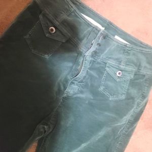 Corduroy bootcut pants